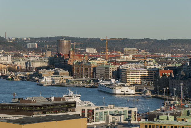 瑞典哥德堡的冬天图片下载