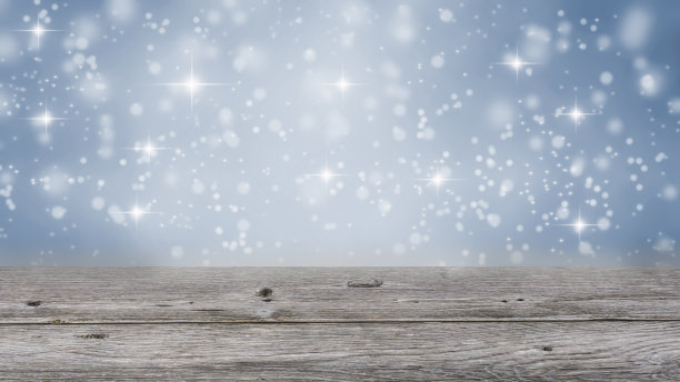 雪花闪烁的冬天背景浅蓝色图片下载