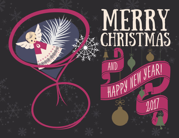 矢量圣诞贺卡图片下载