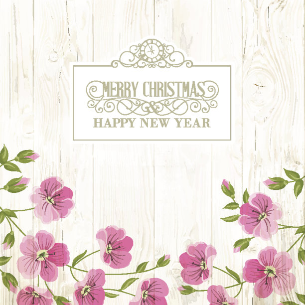 圣诞快乐卡。图片下载