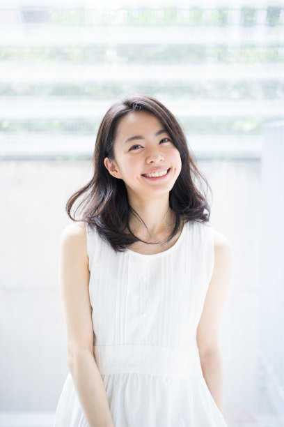 一个日本女人的肖像图片下载