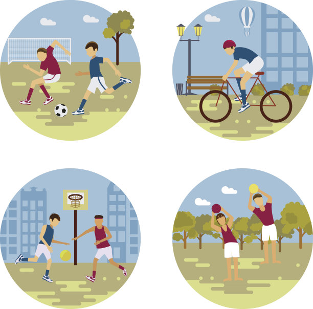 城市体育条幅图片下载