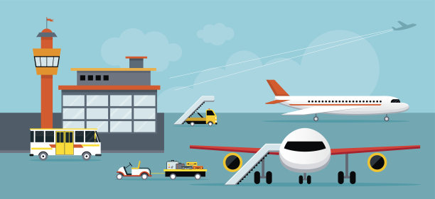 机场，航站楼，地面工作图片下载