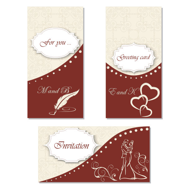 为庆祝活动准备邀请函。时尚的设计，为您的假期图片下载