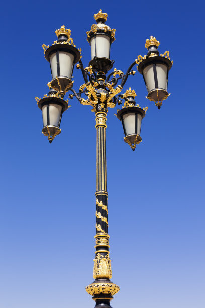华丽的路灯图片下载