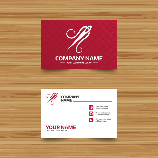 针与线的图标。裁缝的迹象。图片下载