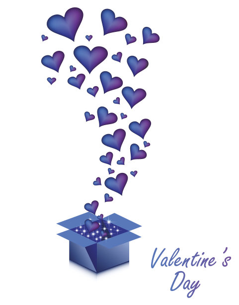 情人节的背景。图片下载