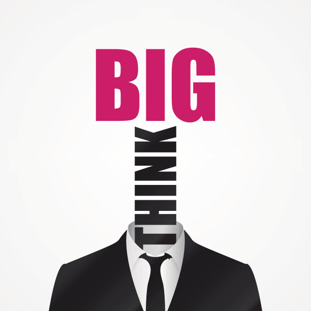 商人。想大点。向量图片下载