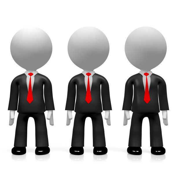 3 d商人概念图片下载
