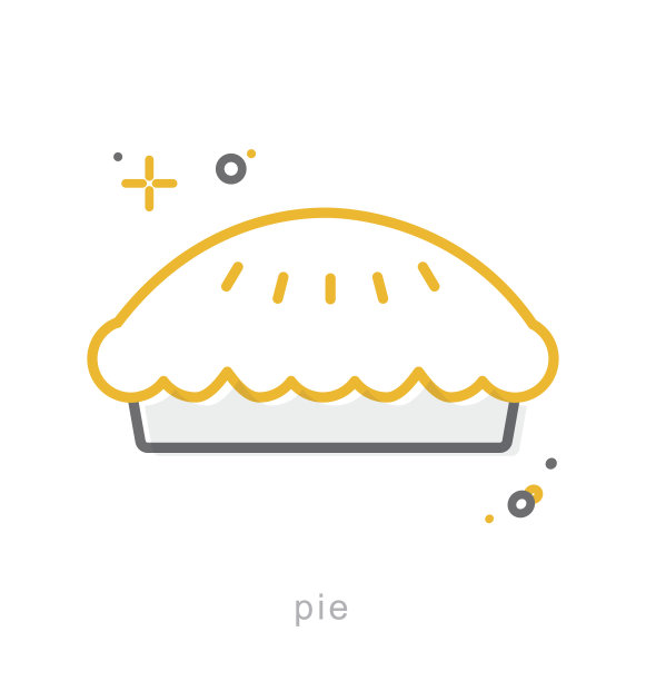 细线图标，派图片下载