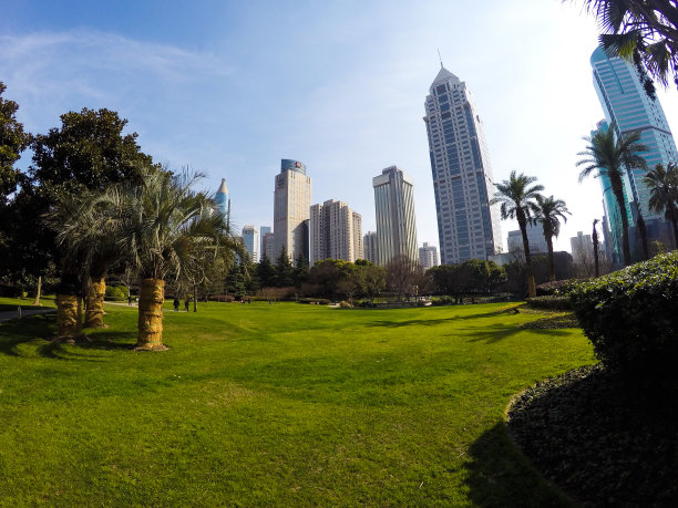 上海的公园图片下载