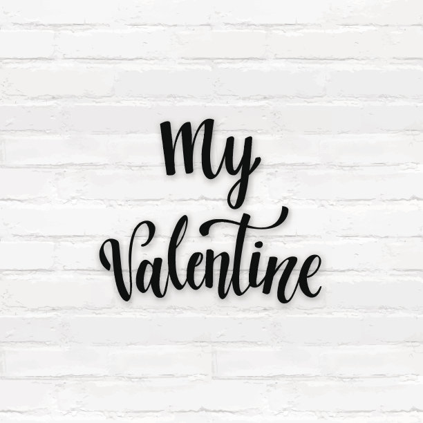 浪漫的印刷海报图片下载