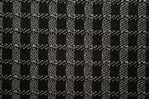 穿孔纹理黑色纺织图案图片下载
