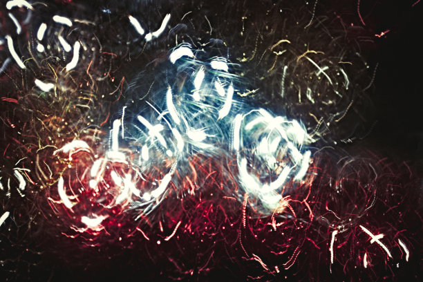 心散景抽象背景图片下载