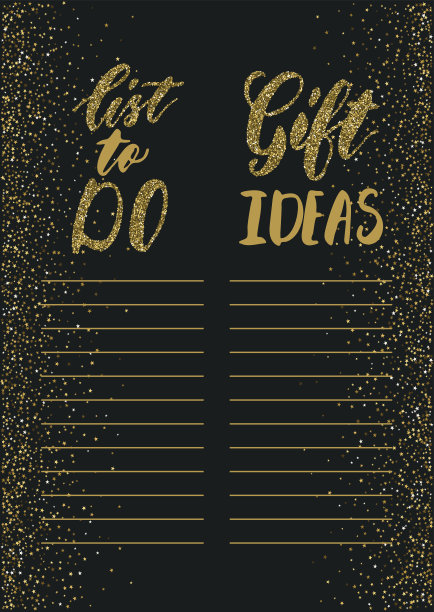 圣诞节计划模板图片下载