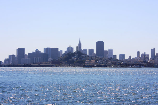 旧金山的天际线图片下载