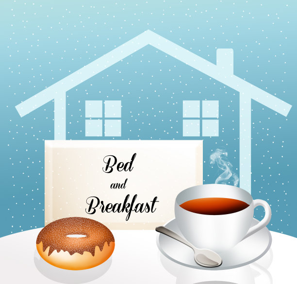 床和早餐图片下载