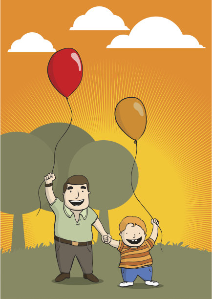 父亲和儿子图片下载