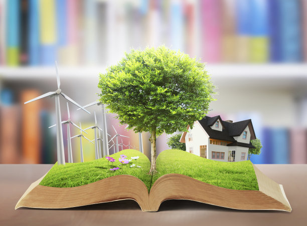 自然之书有草有树图片下载