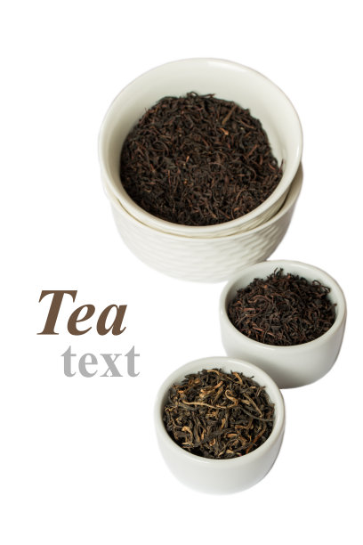 白碗里各式各样的干茶图片下载
