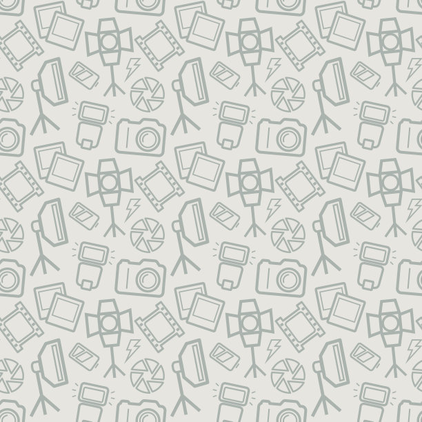 摄影无缝模式。向量的背景。图片下载