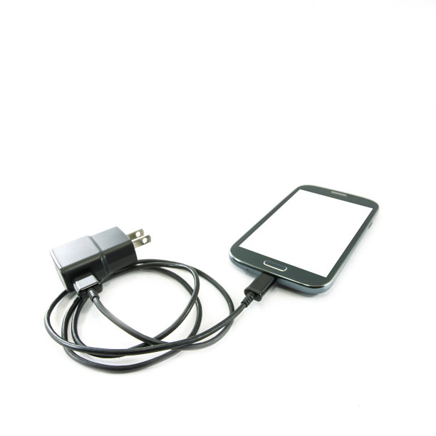 智能手机连接充电器图片下载