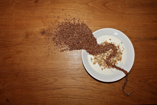 亚麻籽早餐碗图片下载