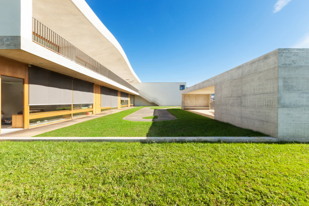 新建筑，公立学校图片下载