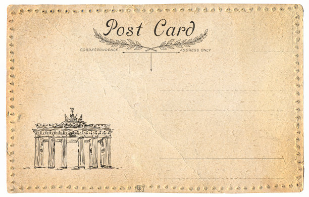 旧明信片图片下载