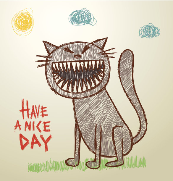 有趣的孩子图片猫图片下载