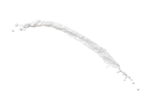 白色牛奶孤立图片下载