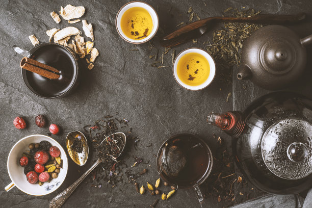 茶叶多样性概念水平图片下载