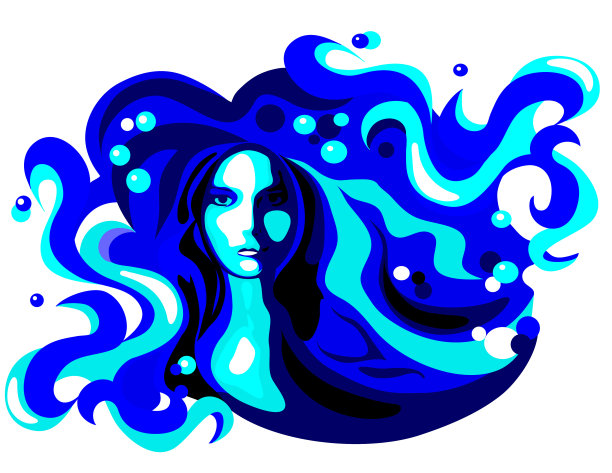 水的女人图片下载