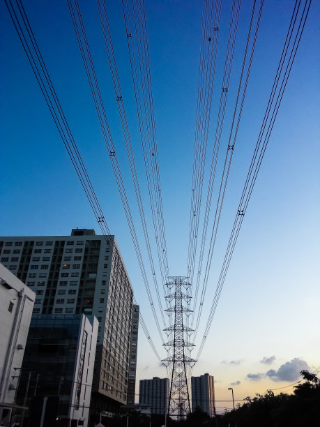 住所附近电源线图片下载