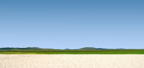 全景风景的插图。图片下载