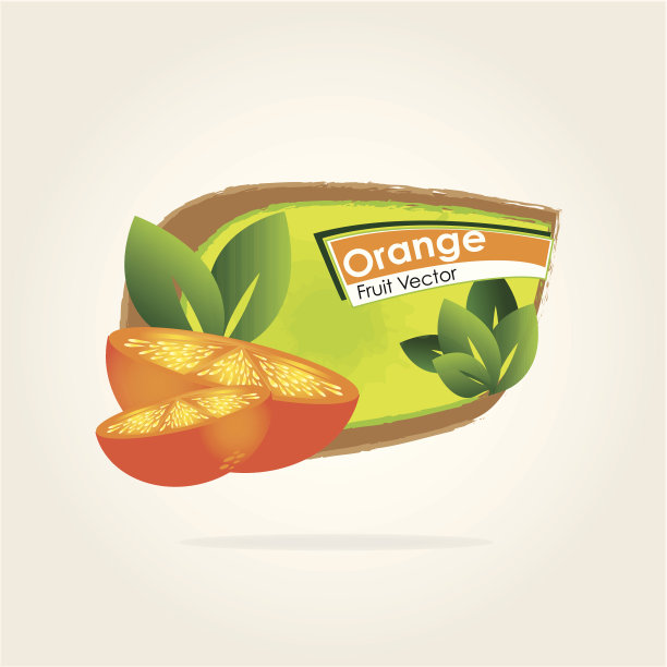 橙色设计图片下载