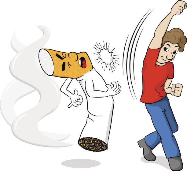 对抗尼古丁成瘾图片下载