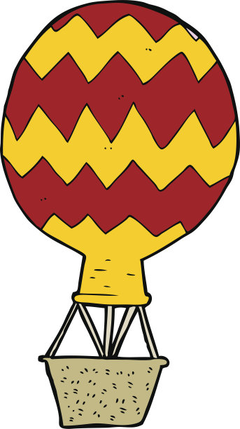 卡通热气球图片下载