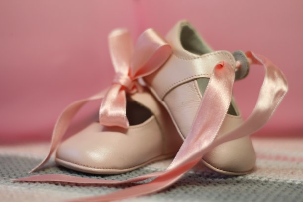婴儿芭蕾舞鞋图片下载
