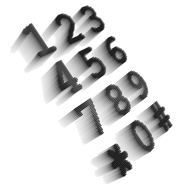 黑色像素图标一样的数字手机键盘的法师图片下载