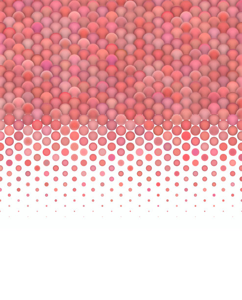 梯度蓬松粉红色泡沫图案图片下载