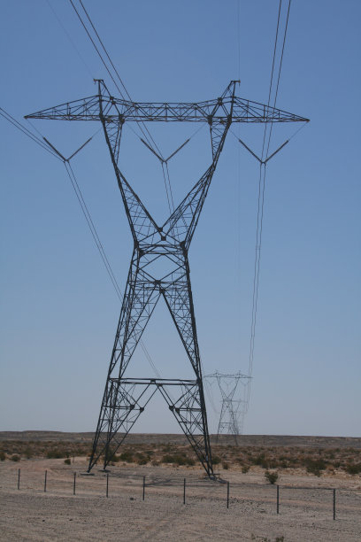 输电线路垂直图片下载