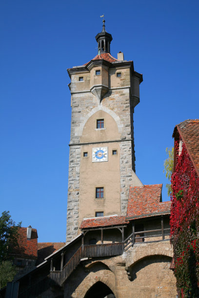 罗滕堡的塔台图片下载