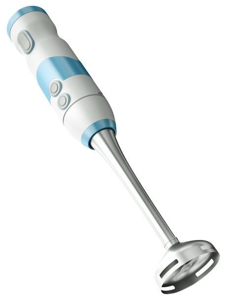 手搅拌机在白色的背景图片下载