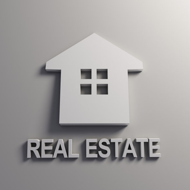 墙上的房地产房子图片下载