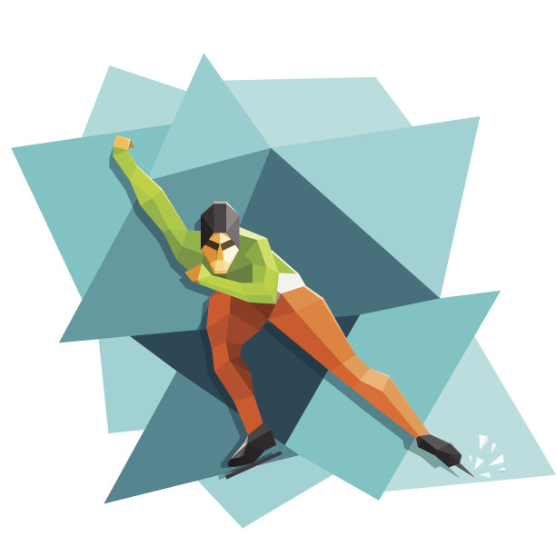 速滑运动员图片下载