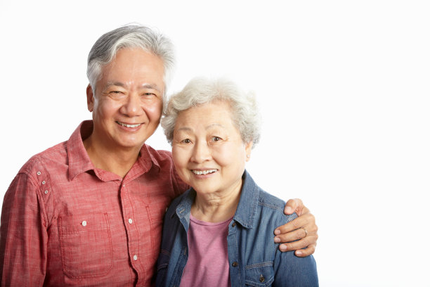 中国老年夫妇摄影图片下载