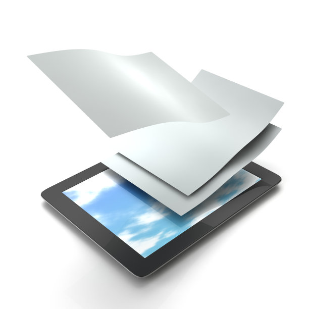 平板电脑上的纸图片下载