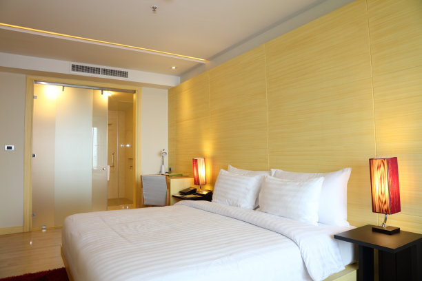 精品酒店的卧室图片下载