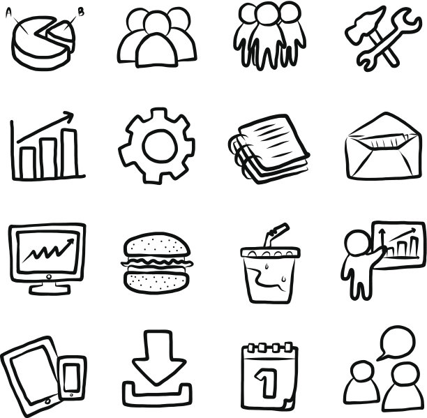 业务集卡通图片下载